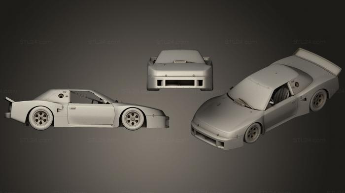 Автомобили и транспорт (Toyota Celica GTO, CARS_0326) 3D модель для ЧПУ станка